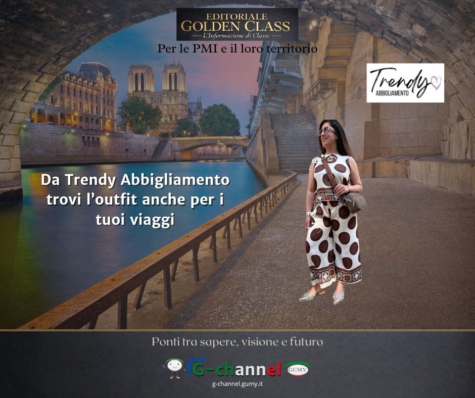 Da Trendy Abbigliamento trovi l’outfit anche per i tuoi viaggi